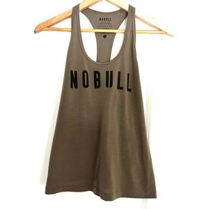 NOBULL Women's Brown Tank Top